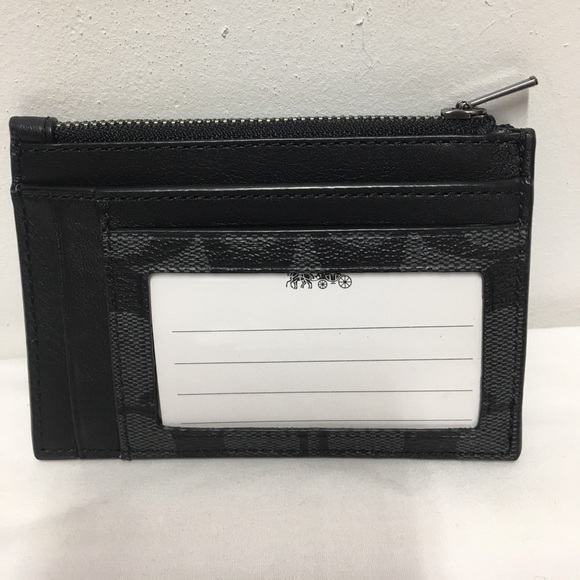 Coach Other - Coach Men’s Black Multi Card Slim Wallet